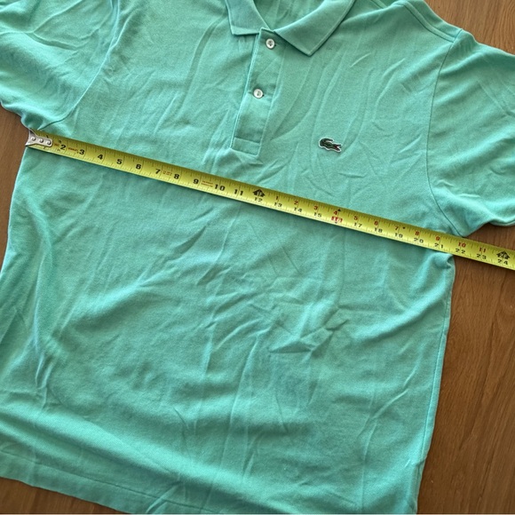 Lacoste Set of 5 Pique Polo Shirts - Pink, Red, Mint, Aqua, Navy - Picture 9 of 13